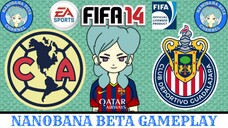 Beta FIFA 14 | Club América 🇲🇽 VS 🇲🇽 Guadalajara (El Super Clásico)