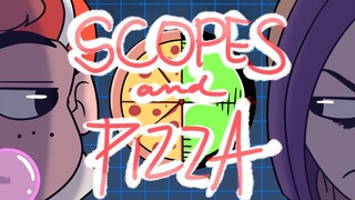 Scopes and Pizza Episode 1 // FlipaClip animated short