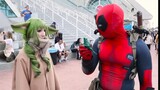 【D Piddy】 Hóa thân thành Deadpool và gây tiếng vang lớn tại Comic-Con Deadpool vs San Diego Comic-Co
