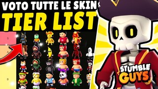 TUTTE le MIGLIORI SKIN di STUMBLE GUYS! Tier List