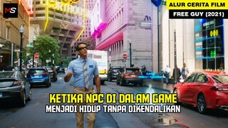 KETIKA NPC DI DALAM GAME MENJADI HIDUP TANPA DIKENDALIKAN - Alur Cerita Film Free Guy (2021)