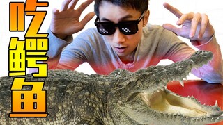 第一次吃鳄鱼肉！体验黑暗料理！——视角姬vlog