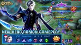 New Hero Aamon Gameplay , New Overpower Passive Skill - Mobile Legends Bang Bang