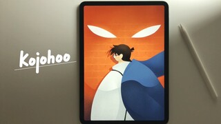 【iPad插画】胖胖的柯南-名侦探柯南