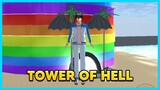 Tower Of Hell Tapi Di Game Sakura School Simulator! TRY HARD!