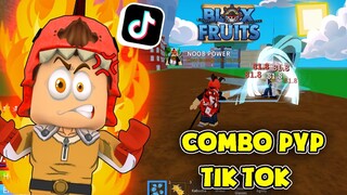 COMBO PVP TIKTOK BLOX FRUITS #1 | NOOB POWER