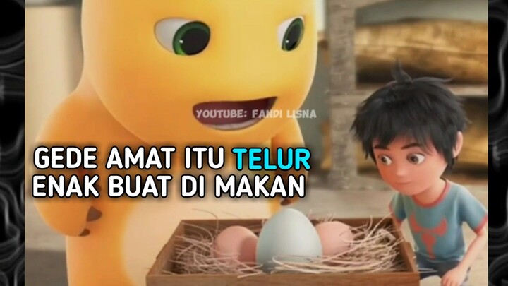 dino kuning meresahkan kelakuan nya bikin ngakak🤣