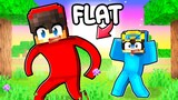 Cash Became FLAT in Minecraft!