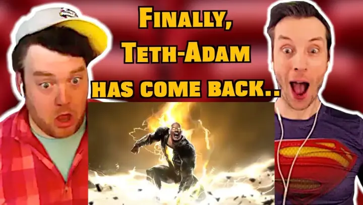 Black Adam - Official Teaser Trailers Reaction
