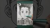 Which one is correct for Gon Hunter x Hunter #guess #drawing #hunterxhunter #gon