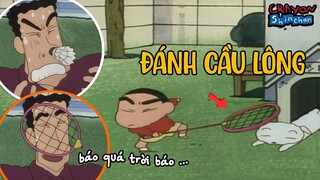 Chơi cầu lông & Chuyến đi tham quan & Đi dạo cùng Bạch Tuyết | Shin Cậu Bé Bút Chì | Xóm Anime