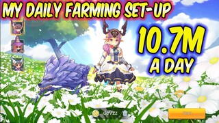 10.7m Per Day My daily Farm Set-Up | Ragnarok Mobile Eternal Love