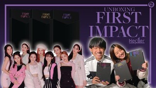 Unboxing📦  Kep1er 1st Mini Album 'First Impact' 0/-/1 Ver. | โอติ่ง Unboxing📦