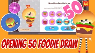 PLAYTOGETHER : OPENING 50 NOM NOM FOODIE DRAW !!!!!!