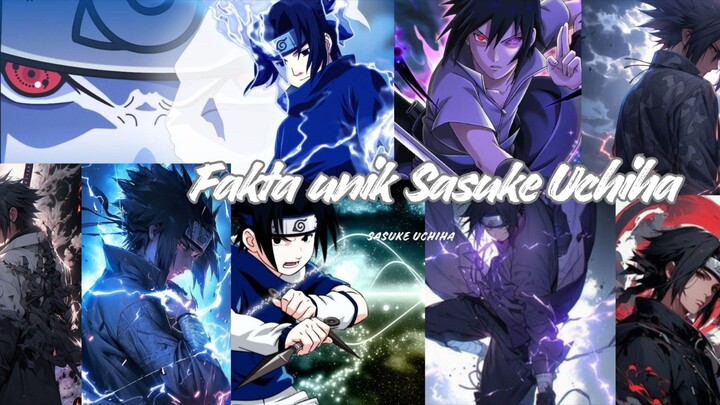 5 Fakta unik Sasuke uchiha