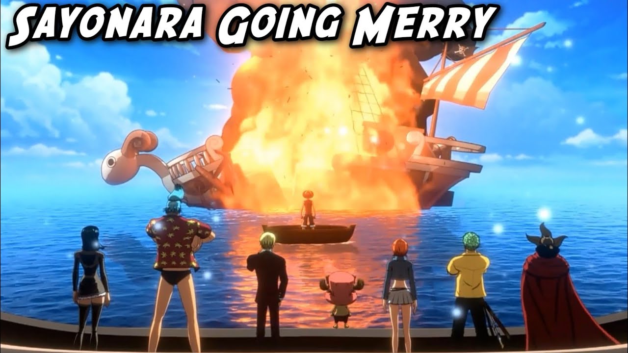 Sayonara merry🥲 #goingmerry #onepiece