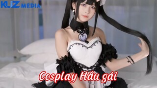 Cosplay hầu gái xinh xỉu