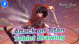 [Attack on Titan] [Tablet Drawing] Mikasa| Coloring_1