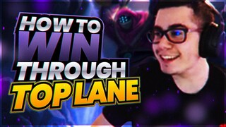 How To WIN THROUGH TOP in SOLO QUEUE! | TFBlade