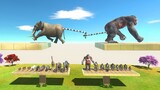 Tug of War Primates vs Mammals - Animal Revolt Battle Simulator