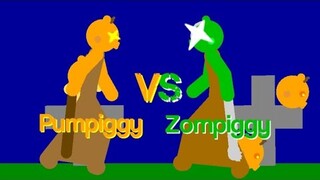 Pumpiggy Vs Zompiggy (Battle Of The Undead) - Stick Nodes Roblox Piggy