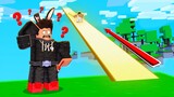 Staircase to HEAVEN!! in Roblox BedWars