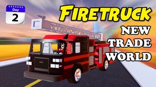 Jailbreak New FIRETRUCK + TRADING WORLD is Here! 5 DAYS of VEHICLES | DAY #2 (Roblox Jailbreak)