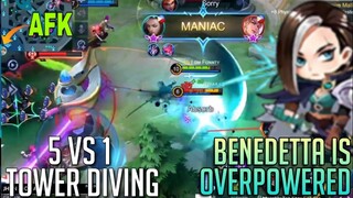 Outplayed Kills using New Hero Benedetta | MLBB