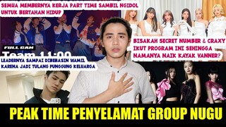 Vanner Group Kpop Yang Semua Membernya Kerja Part Time, Secret Number & Craxy Harus Ikut  Peak Time