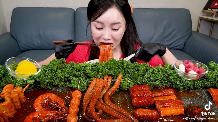 SSOYOUNG MUKBANG SPICY SEAFOOD