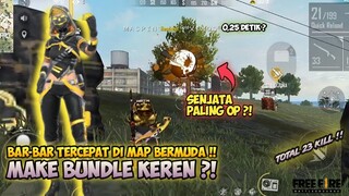 MAKE BUNDLE GRATISAN + SENJATA OP ?! AUTO COPOT !! | TOTAL 23 KILL | FREE FIRE INDONESIA.