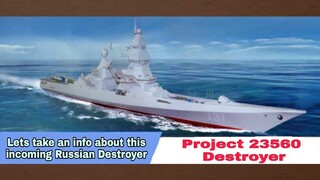Upcoming Ship RF LIDER (Project 23560) let's take some real info about this warship | Modern Warship