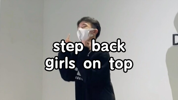 step back girls on top
