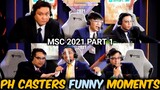 PH CASTERS FUNNY MOMENTS IN MSC 2021 (WALANG KABAYAS BAYAS)