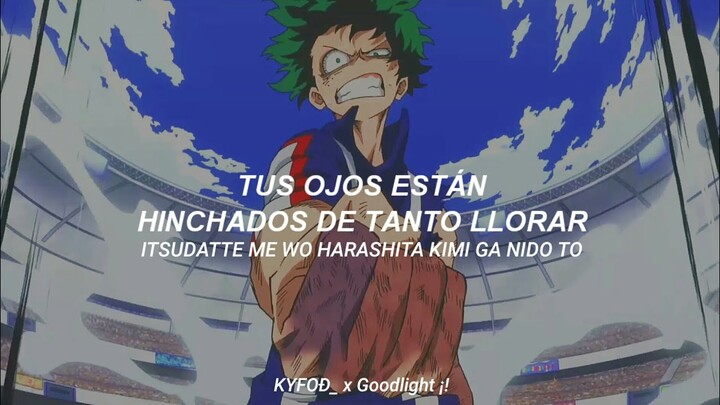 Boku no Hero Academia Season 2 OP 1 Full |『Peace Sign』| Traducida al Español / Romaji