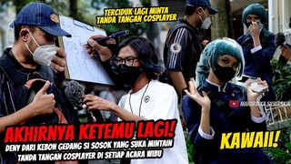 Deny dari kebon gedang keciduk lagi mintain tanda tangan cosplayer.. Kaget!! | Vlog QTakashi Part 1