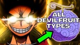 Analyzing Every Devil Fruit Type - One Piece