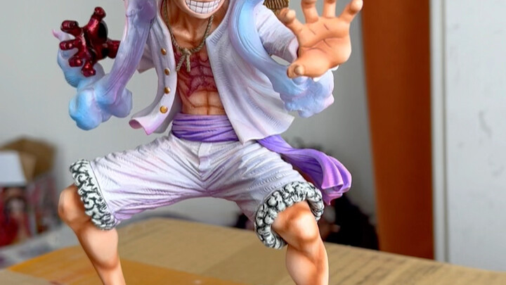 Nika Luffy repainted One Piece figure koa Luffy