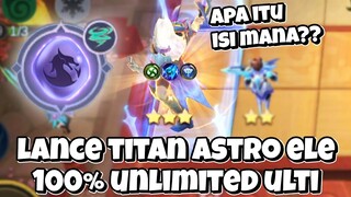 LANCELOT TITAN ASTRO ELEMENTALIS SC WIND!! 100% UNLIMITED ULTI!! COMBO TERKUAT MAGIC CHESS