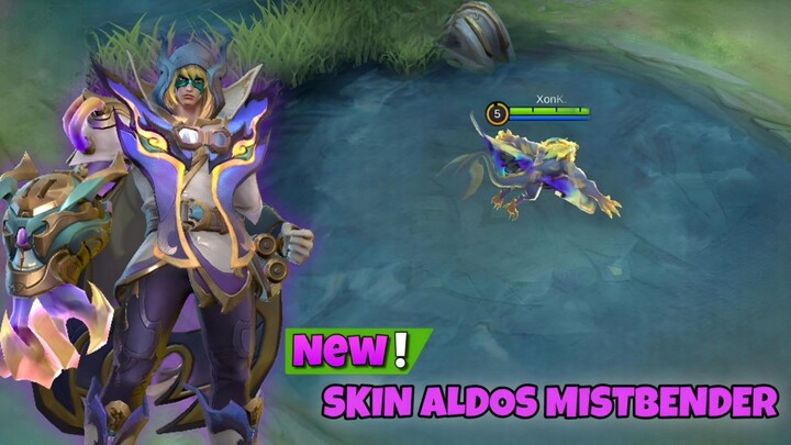 New Skin Aldos Mistbender, Ultinya Berubah Jadi Naga 😱