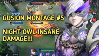 Gusion Montage #5 (Night Owl) - MLBB