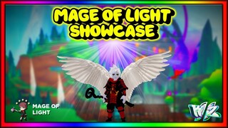 Mage Of Light Showcase World Zero Roblox