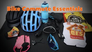 BIKE COMMUTE ESSENTIALS | Part 1 Mga kailangan sa bike commute