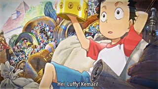 Cita-Cita Luffy Jadi Admiral angkatan Laut