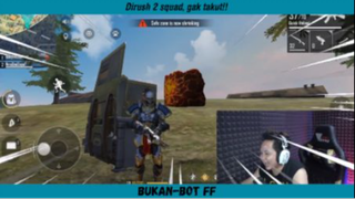 dirush 2 squad gak takut !! yang nonton sampe 20 orang