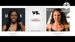 Maria Oliveira VS Vanessa Demopoulos | UFC Fight Night Preview & Picks | Pinoy Sports Picks