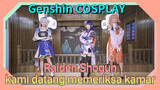 [Genshin Impact, COSPLAY] Raiden Shogun, kami datang memeriksa kamar