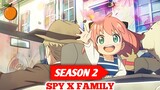 Resmi diumumkan!! Jadwal Tanggal rilis Spy X Family Season 2