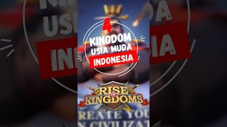 KERAJAAN INDONESIA USIA MUDA DI RISE OF KINGDOMS 2022 !!