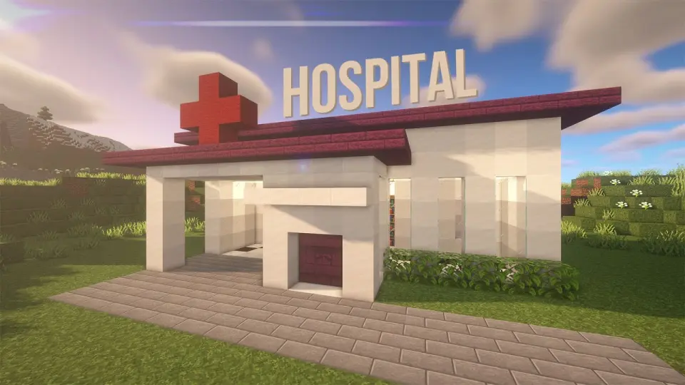 Minecraft How To Build A Hospital Bilibili